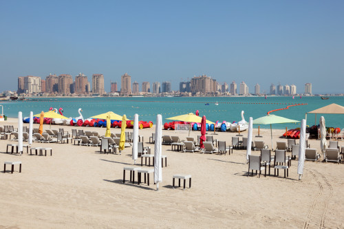 Katar Reise - Strand Doha