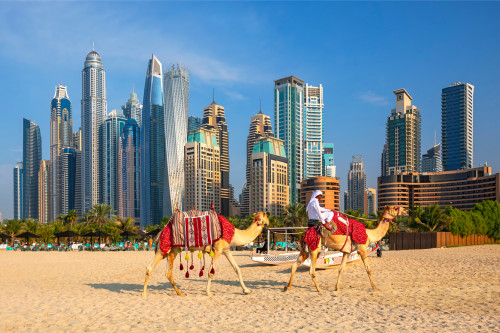 Vereinigte Arabische Emirate Reise - Skyline Dubai