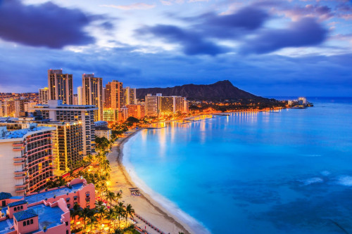 USA Reise: Waikiki Beach