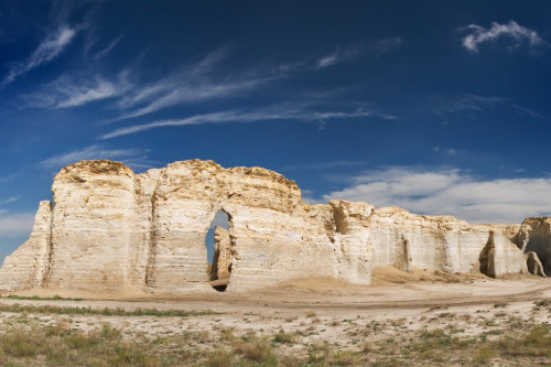 USA Reise: Kansas Monument Rocks