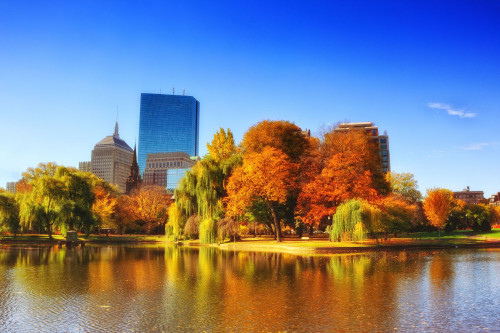 Boston Herbst USA Reise