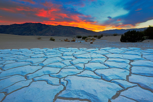 USA Reise: Sand Dunes Death Valley