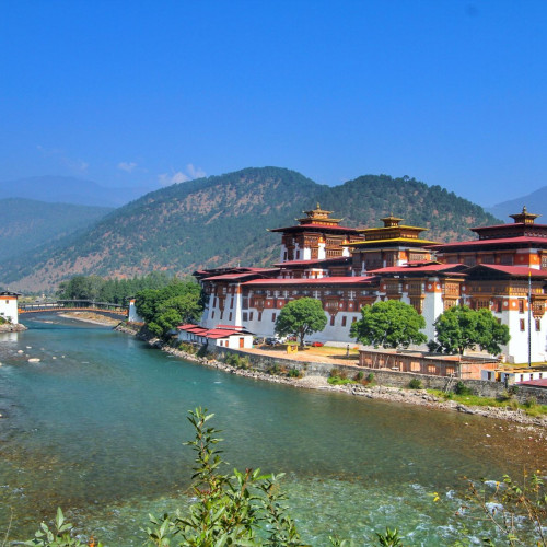 Landschaft: Bhutan Reisen