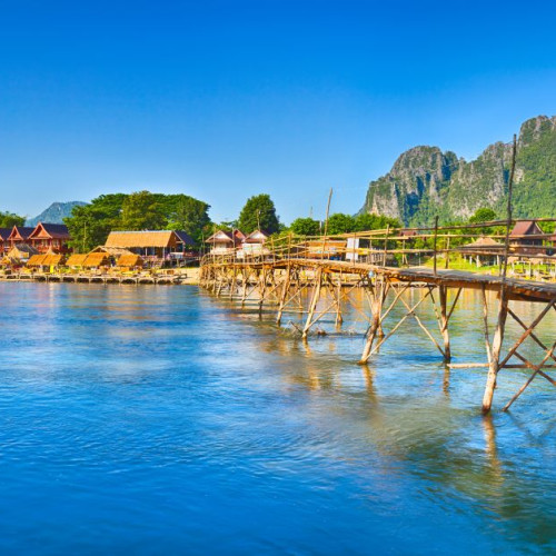 Landschaft: Laos Reisen