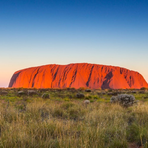 Landschaft: Australien Ayers Rock