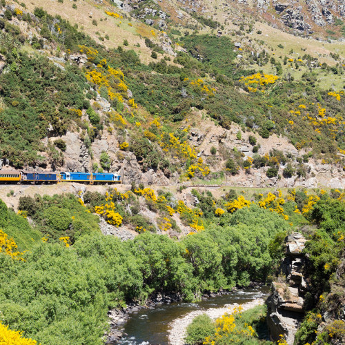 Landschaft: Neuseeland Zugreise