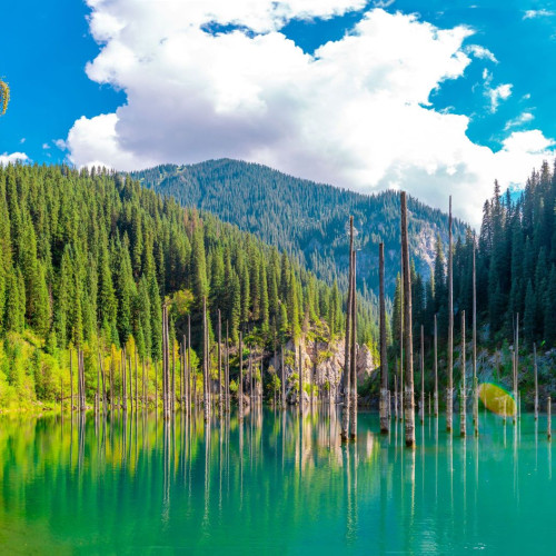 Landschaft: Kasachstan Reisen