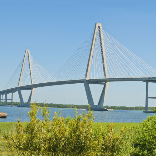 Landschaft: Brücke Charleston