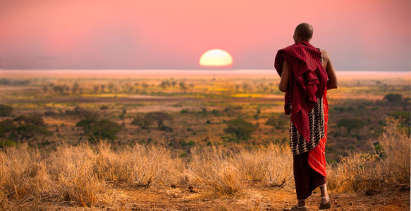 Reisebild - Masai