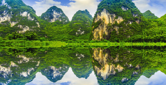 Guilin Landschaft Reisebild - Guilin Landschaft