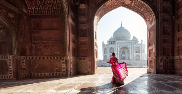 Reisebild - Reise Indien - Taj Mahal