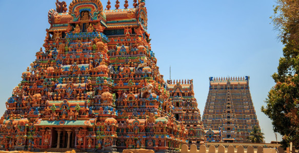 Reisebild - Indien Reise: Tempel Sri Ranganathaswamy