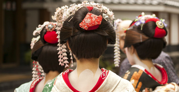 Geishas Reisebild - Geishas