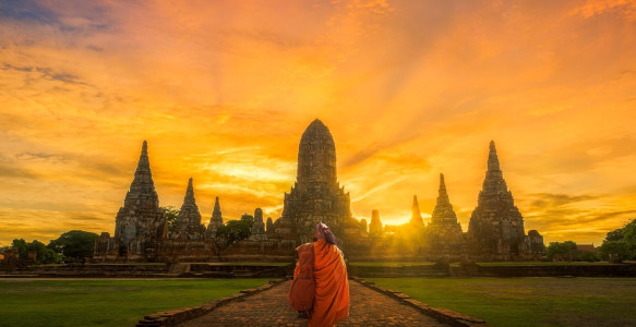 Reise Thailand: Wat Chai Watthanaram - Ayutthaya Reisebild - Reise Thailand: Wat Chai Watthanaram - Ayutthaya