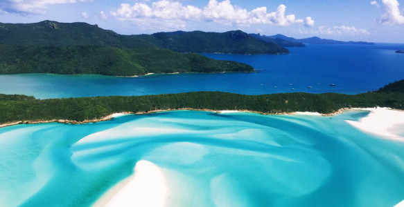 Reisebild - Australien Reise - Whitehaven Beach