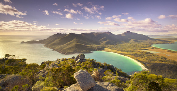 Reisebild - Australien Reise - Wineglass Bay Freycinet Nationalpark