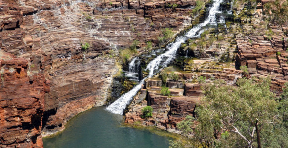 Reisebild - Australien Reise - Fortescue Falls