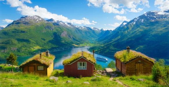 Reisebild - Fjorde
