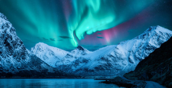Reisebild - Nordlichter Lofoten