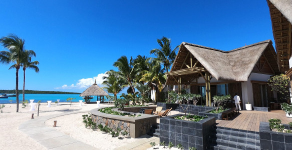 Preskil Island Beach Resort Vogelperspektive Reisebild - Preskil Island Beach Resort Vogelperspektive