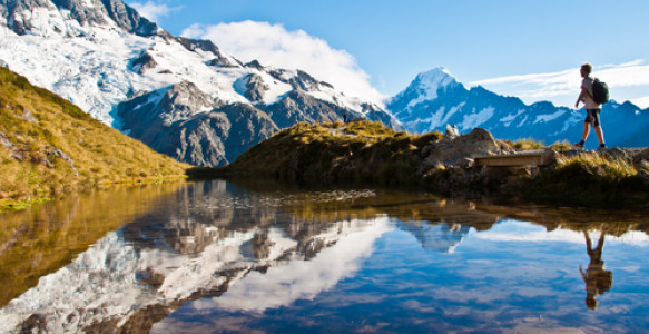 Neuseeland Reise - Mount Cook Reisebild - Neuseeland Reise - Mount Cook
