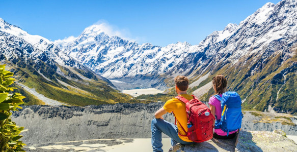 Neuseeland Reise - Mount Cook Reisebild - Neuseeland Reise - Mount Cook