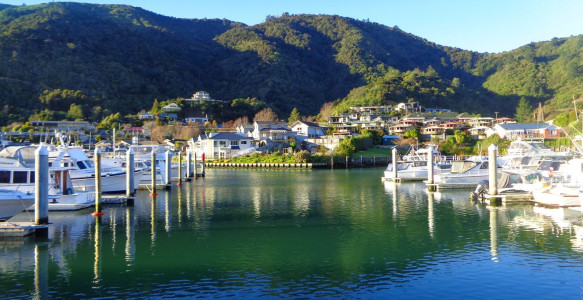 Neuseeland Reise - Picton Reisebild - Neuseeland Reise - Picton