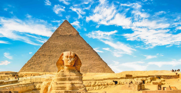 Reisebild - Ägypten Reise - Pyramiden und Sphinx