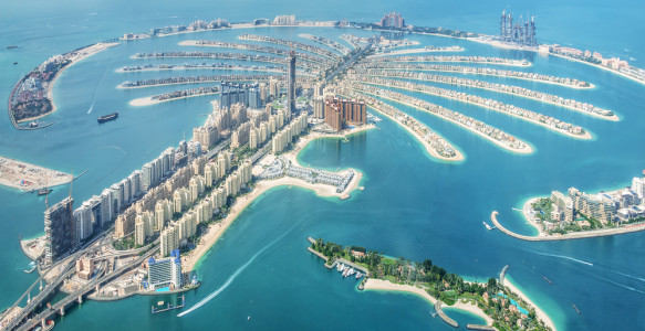 Reisebild - Vereinigte Arabische Emirate Reise - Skyline Dubai