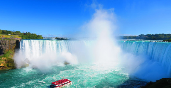 Niagara Faelle Reisebild - Niagara Faelle