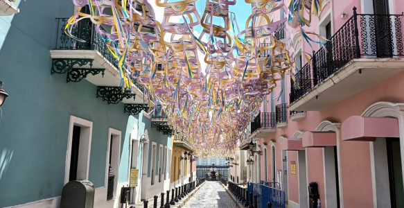 Reisebild - Puerto Rico Reise - Altstadt San Juan
