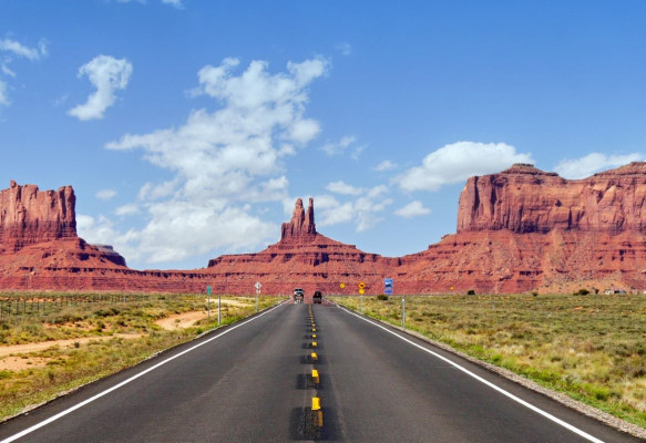 In der USA unterwegs