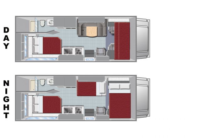 El Monte RV Innenansicht Foto des Modells - El Monte RV Innenansicht