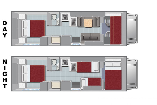 El Monte RV Innenansicht Foto des Modells - El Monte RV Innenansicht