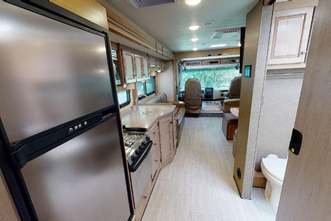 Foto des Modells - Wohnmobil Urlaub Kanada Fraserway Innenansicht