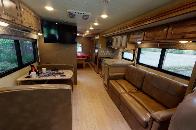 Foto des Modells - Wohnmobil Urlaub Kanada Fraserway Innenansicht