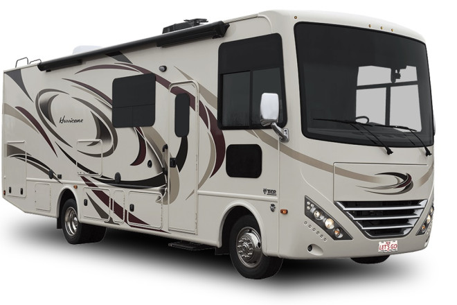 Foto des Modells - Wohnmobil Urlaub Kanada Fraserway Außenansicht A-30 Luxury