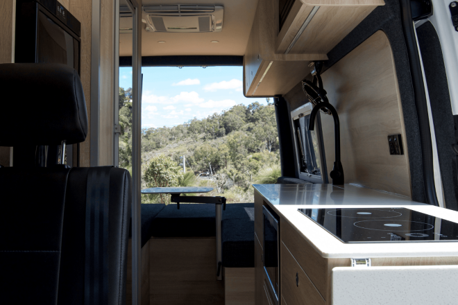 The Frontier Camper Küche Foto des Modells - The Frontier Camper Küche