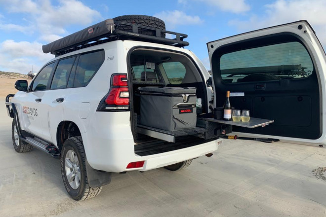 Land Cruiser Prado Allrad Kühlbox Foto des Modells - Land Cruiser Prado Allrad Kühlbox