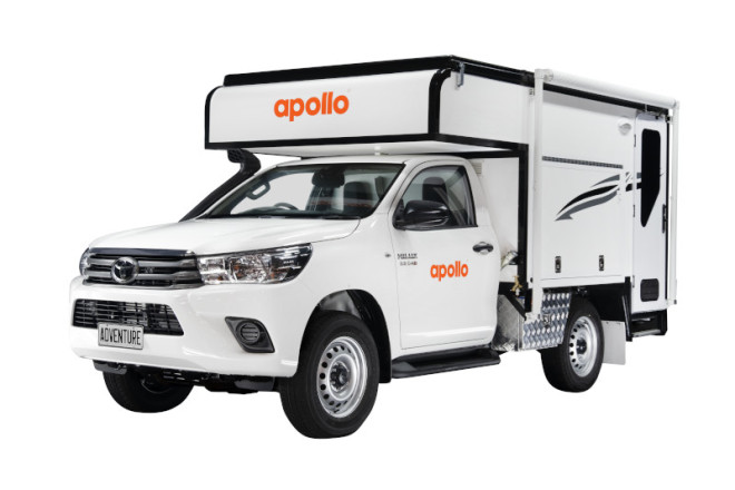 Apollo Adventure Camper außen Foto des Modells - Apollo Adventure Camper außen