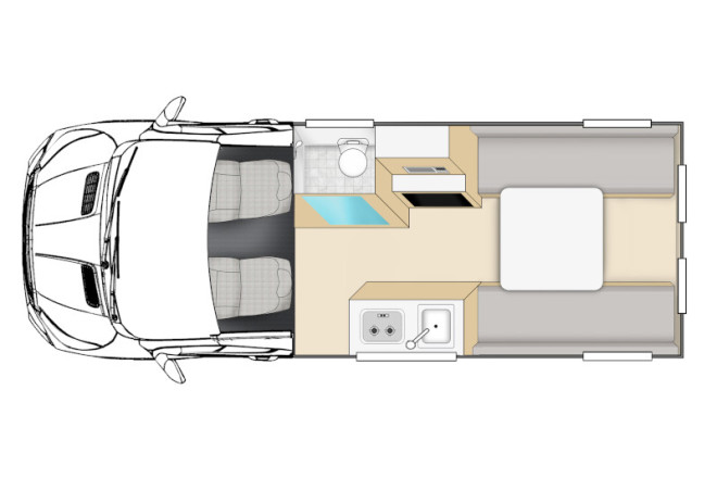 Apollo Euro Mini Floorplan Tag Foto des Modells - Apollo Euro Mini Floorplan Tag