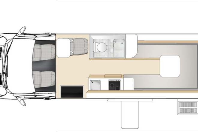 Apollo Euro Plus Floorplan Tag Foto des Modells - Apollo Euro Plus Floorplan Tag