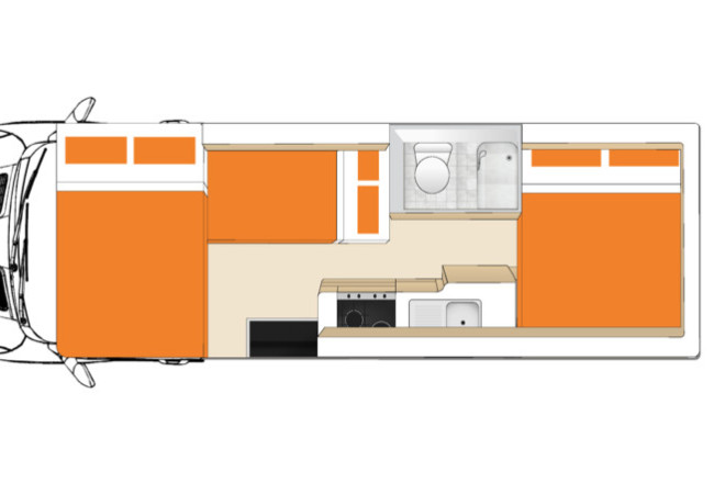 Foto des Modells - Apollo Euro Deluxe Floorplan Nacht