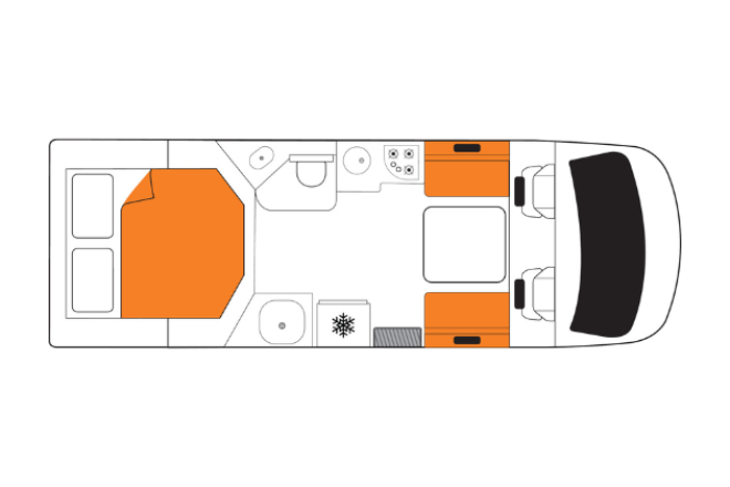Foto des Modells - Britz Odyssey Floorplan Tag