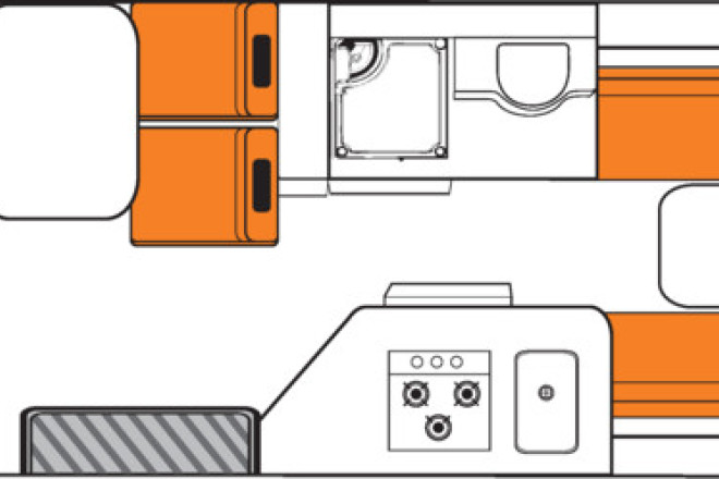 Foto des Modells - Britz Venturer Floorplan Tag