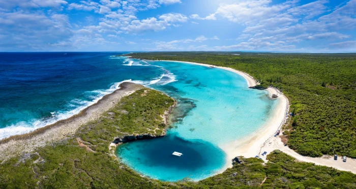 Foto aus Bahamas: Blue Hole of Dean Long Island
