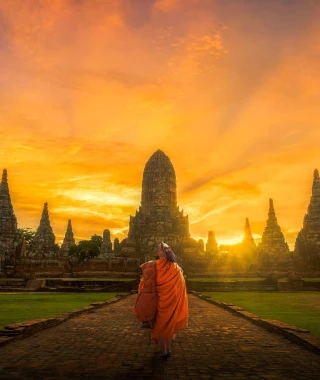 Reisebild - Reise Thailand: Wat Chai Watthanaram - Ayutthaya