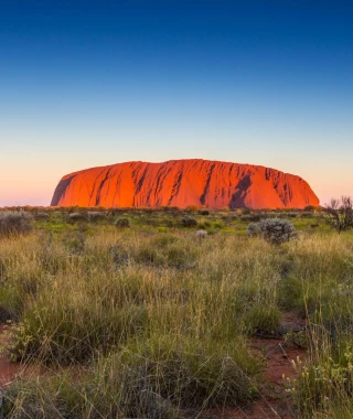 Reisebild - Australien Reise - Ayers Rock (Uluru)