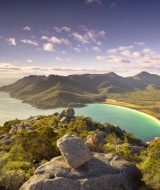 Reisebild - Australien Reise - Wineglass Bay Freycinet Nationalpark