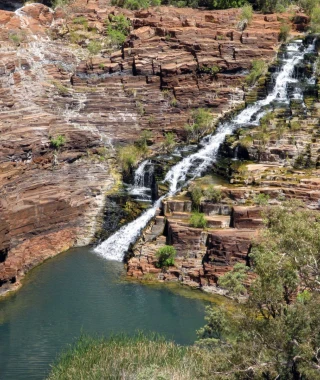 Reisebild - Australien Reise - Fortescue Falls